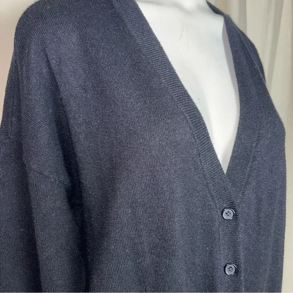 Torrid Deep V Neck Button Down Cardigan Sweater Dress - Picture 3 of 13